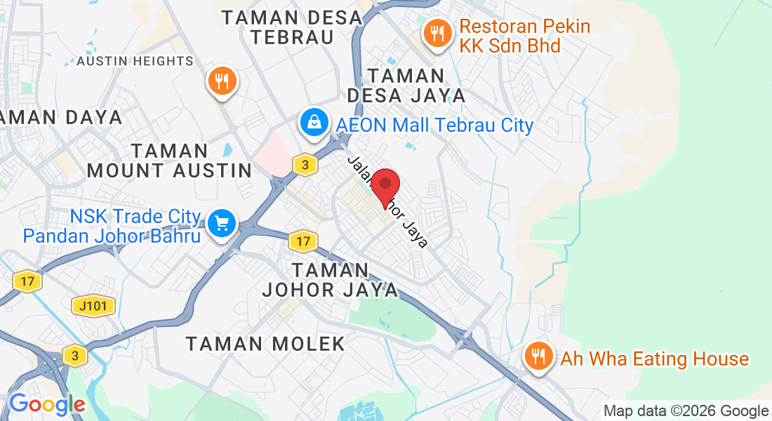 28, Jalan Dedap 4, Taman Johor Jaya, 81100 Johor Bahru, Johor Darul Ta'zim, Malaysia