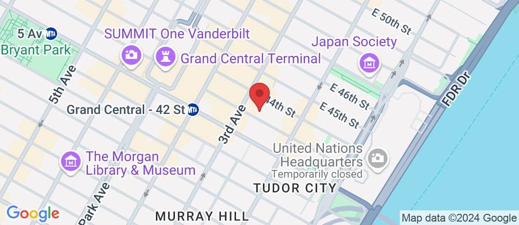 211 E 43rd St 7th. Floor, New York, NY 10017, USA