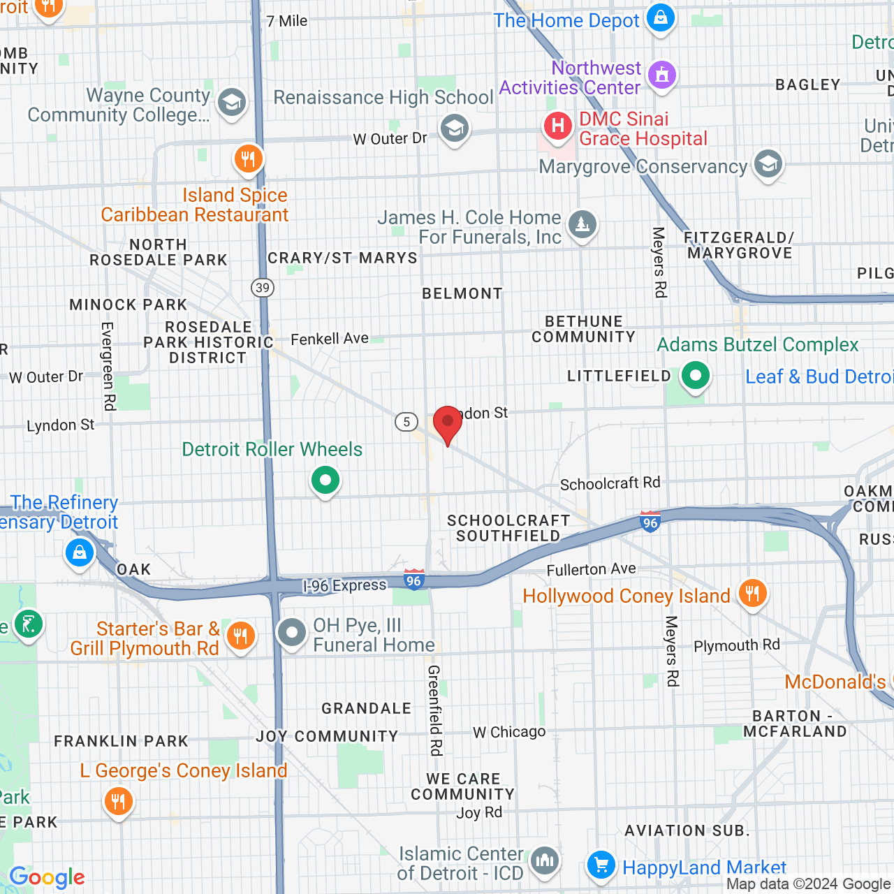15231 Grand River Ave, Detroit, MI 48227, USA