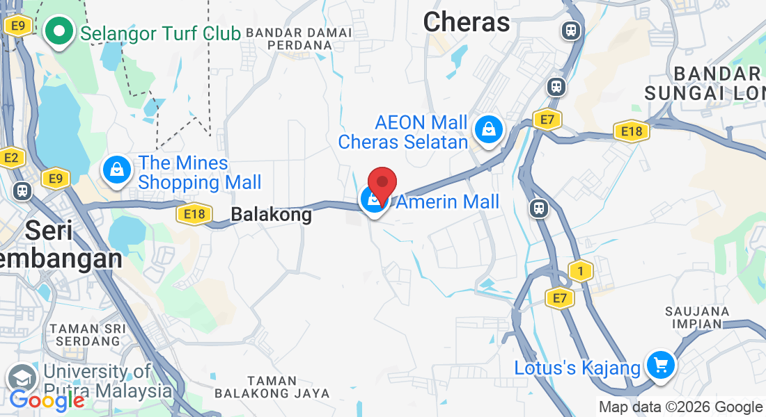11, Jalan Simfoni 1, 43200 Cheras, Selangor, Malaysia