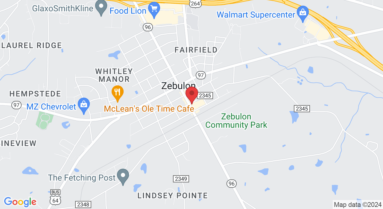 128 N Arendell Ave, Zebulon, NC 27597, USA