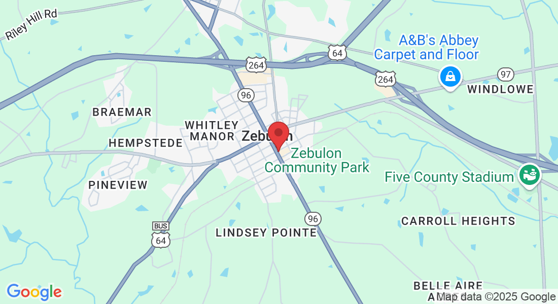 128 N Arendell Ave, Zebulon, NC 27597, USA