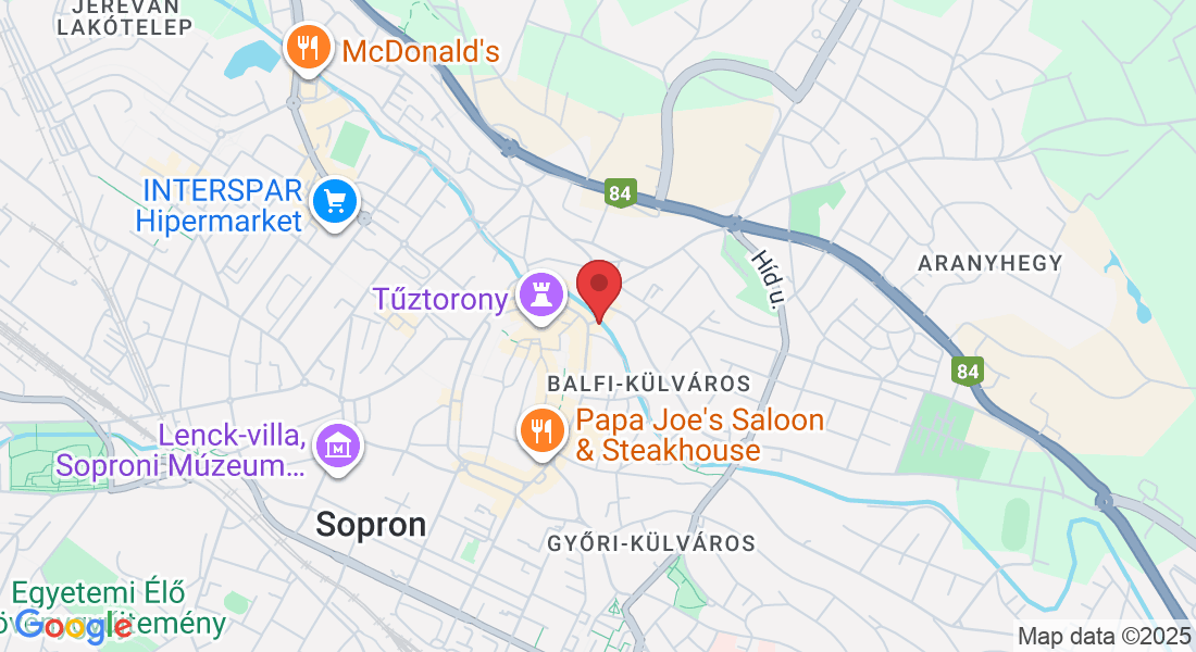 Sopron, Várkerület 39, 9400 Magyarország