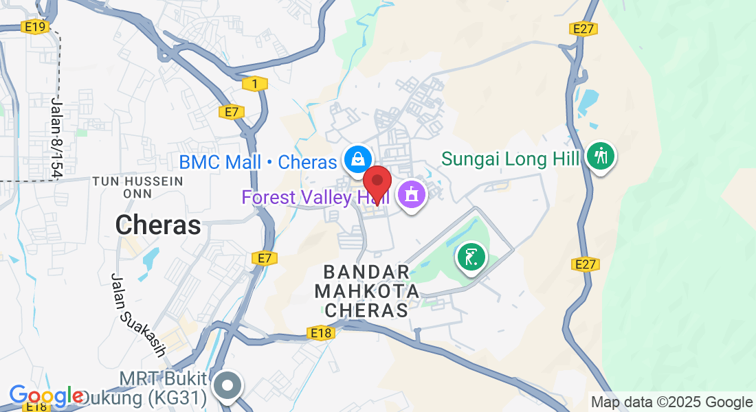 No.16-1,Jalan Temenggung 13/9,Bandar Mahkota Cheras,Sek 9,43200 Cheras Selangor,Malaysia, Selangor, 43200 Cheras, Bandar Mahkota Cheras, 43200 Selangor, Malaysia