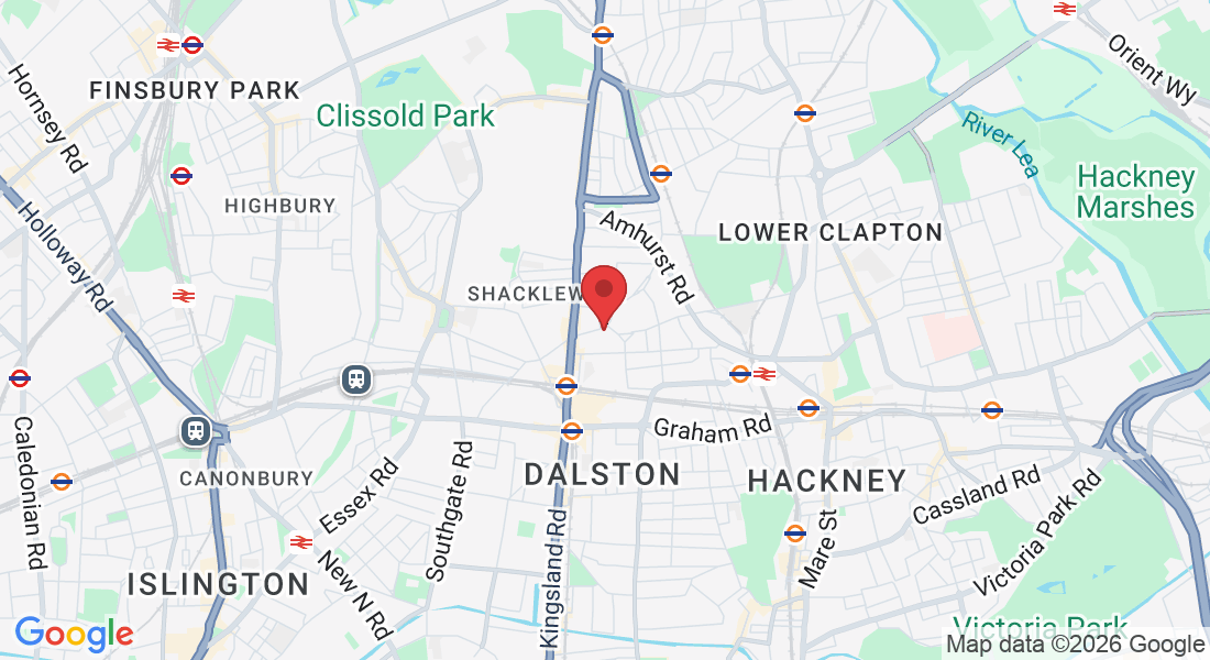 30 Shacklewell Ln, London E8 2EZ, UK