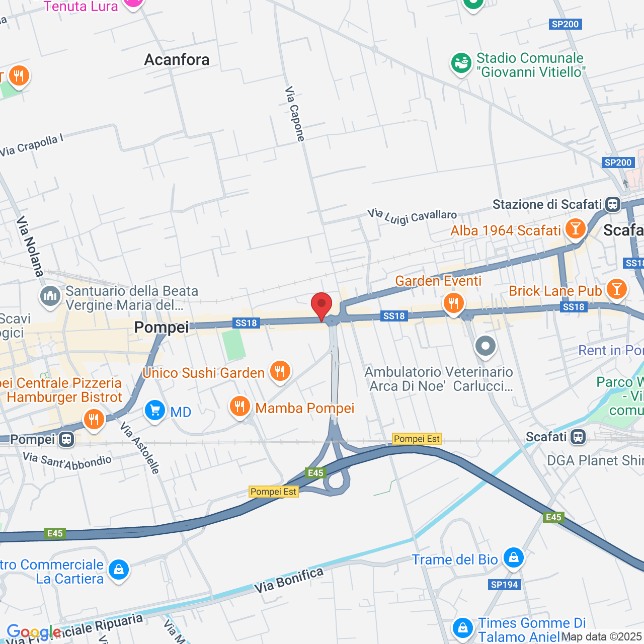 Via Lepanto, 288, 80045 Pompei NA, Italia