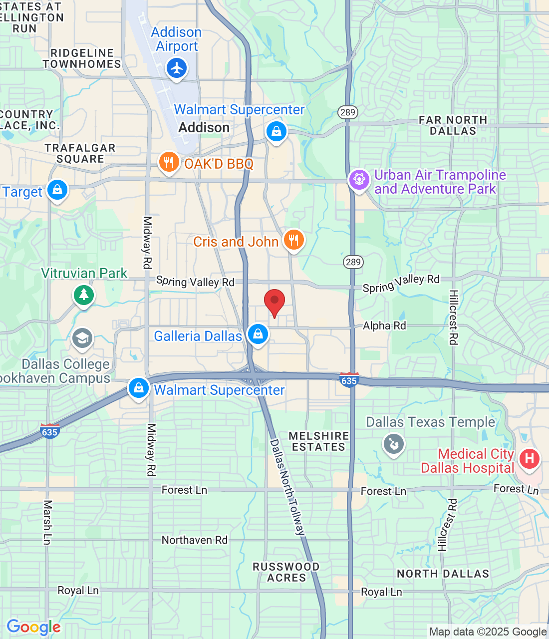 5301 Alpha Rd 66 203, Dallas, TX 75240, USA