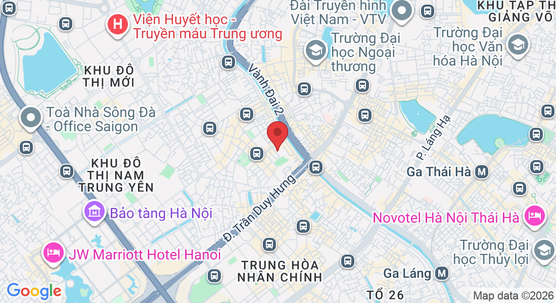 2R82+FV7, Trung Yên 9, Cầu Giấy, Hà Nội, Việt Nam