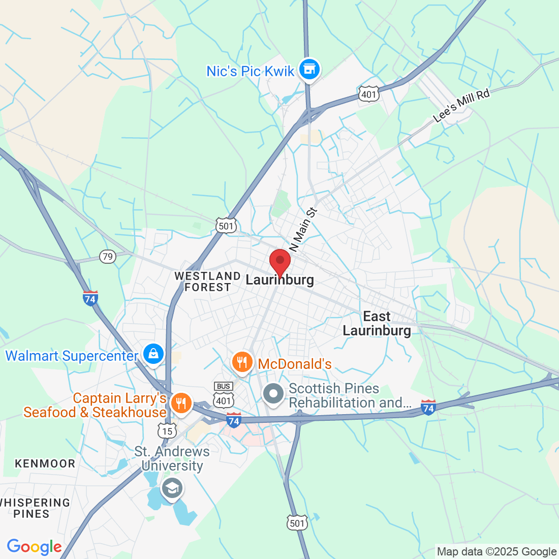 Laurinburg, NC 28352, USA