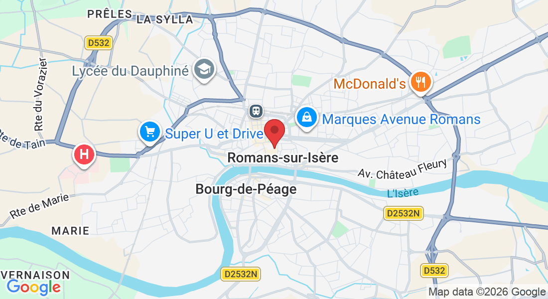 26100 Romans-sur-Isère, France