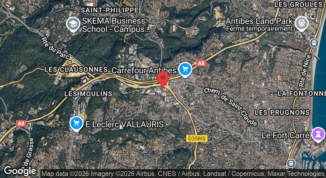 Zone Des Terriers-nord, 560 All. des Terriers, 06600 Antibes, France