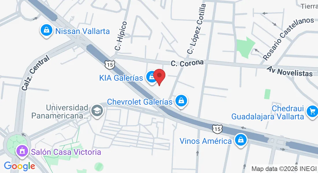 Av. Ignacio L Vallarta 5760, Jocotán Zapopan Jalisco, Jocotán, 45017 Zapopan, Jal., México
