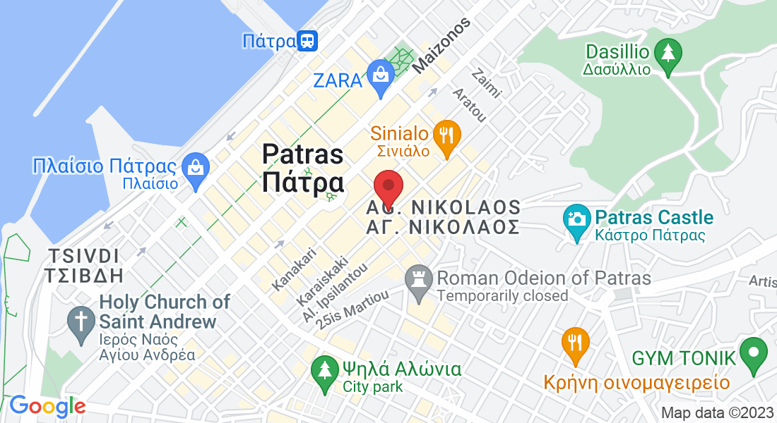 Karaiskaki 110, Patra 262 21, Greece