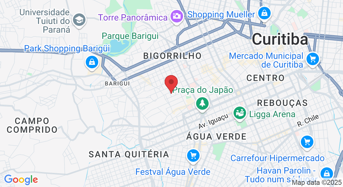 Rua Marechal José Bernardino Bormann, 450 - Batel, Curitiba - PR, 80440-195, Brazil
