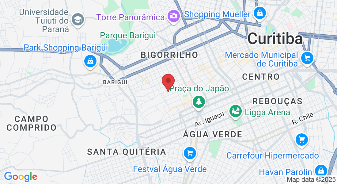 Rua Marechal José Bernardino Bormann, 450 - Batel, Curitiba - PR, 80440-195, Brazil