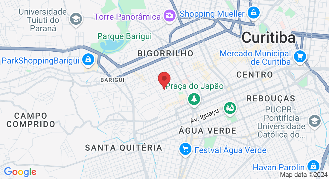 Rua Marechal José Bernardino Bormann, 450 - Batel, Curitiba - PR, 80440-195, Brazil