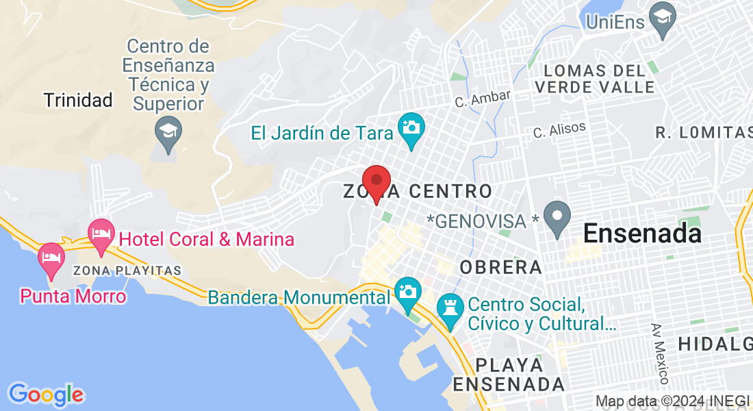 Ryerson 724-1, C. Séptima Esquina, Centro, Zona Centro, 22800 Ensenada, B.C., México