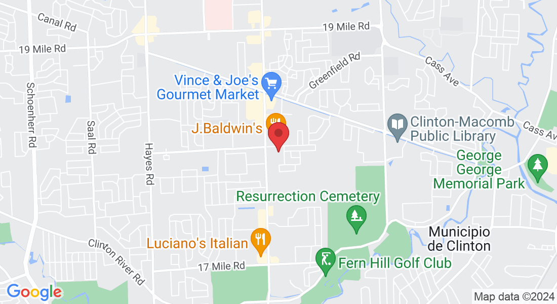 16980 18 Mile Rd, Clinton Twp, MI 48038, USA