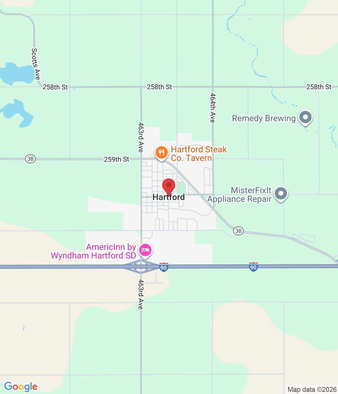 Hartford, SD 57033, USA