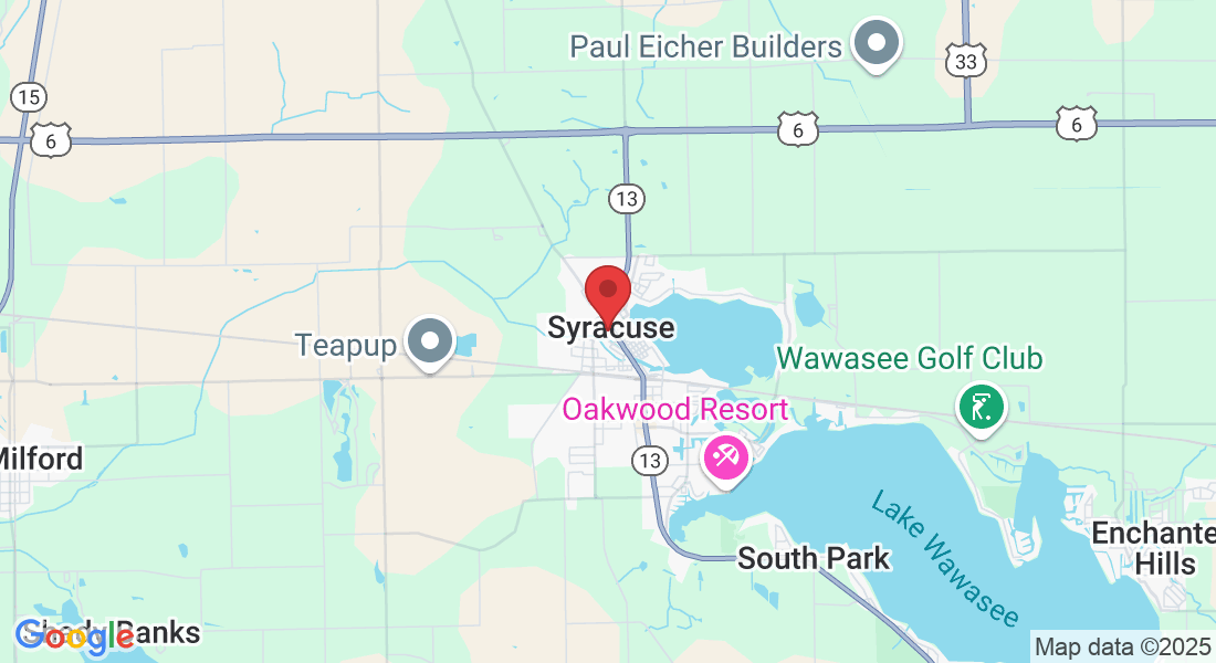 201 W Main St, Syracuse, IN 46567, USA