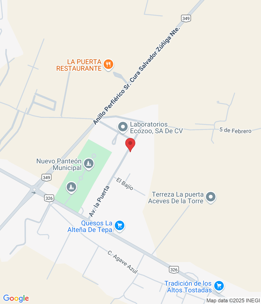 Av. la Puerta 249, Fraccionamiento Industrial La Puerta, 47600 Tepatitlán de Morelos, Jal., México