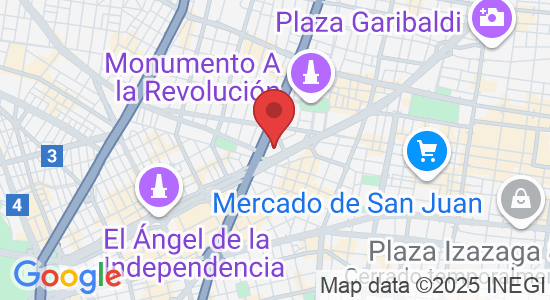 Av. P.º de la Reforma 135, Tabacalera, Cuauhtémoc, 06030 Ciudad de México, CDMX, México