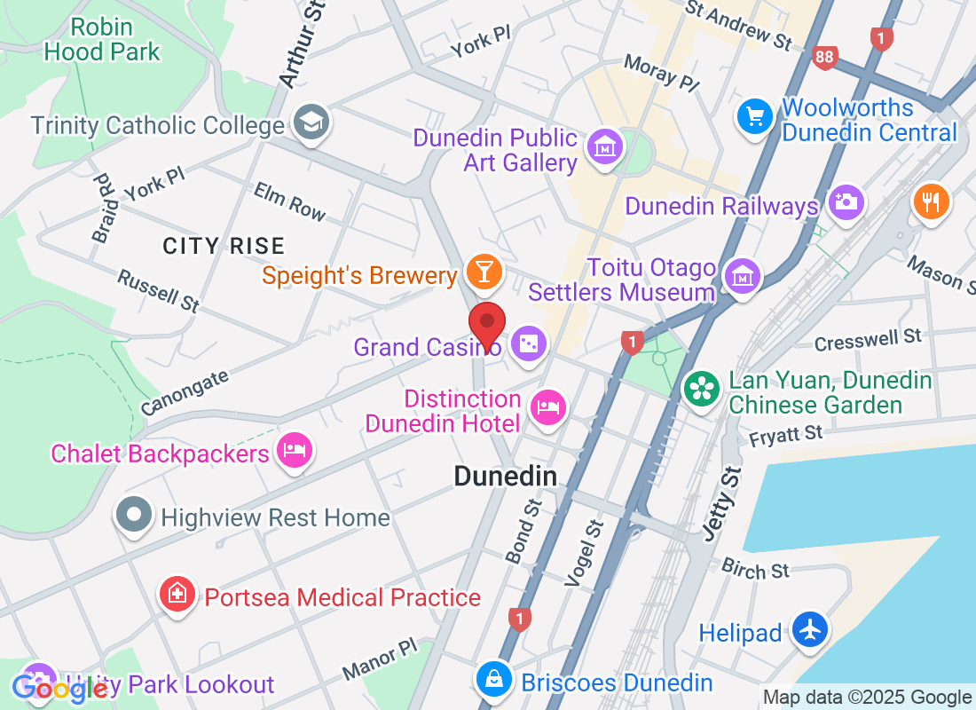 8 Broadway, Central Dunedin, Dunedin 9016, New Zealand