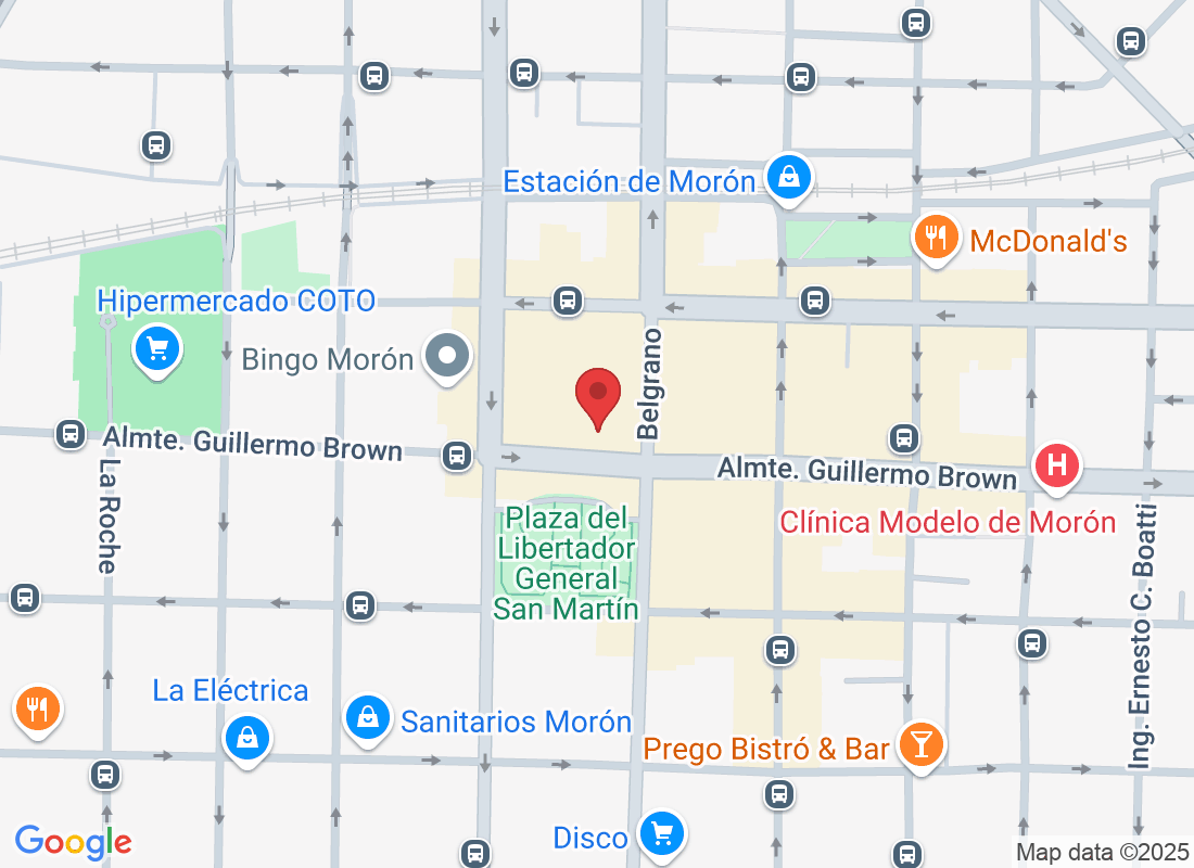 Almte. Guillermo Brown 929, B1708 Morón, Provincia de Buenos Aires, Argentina