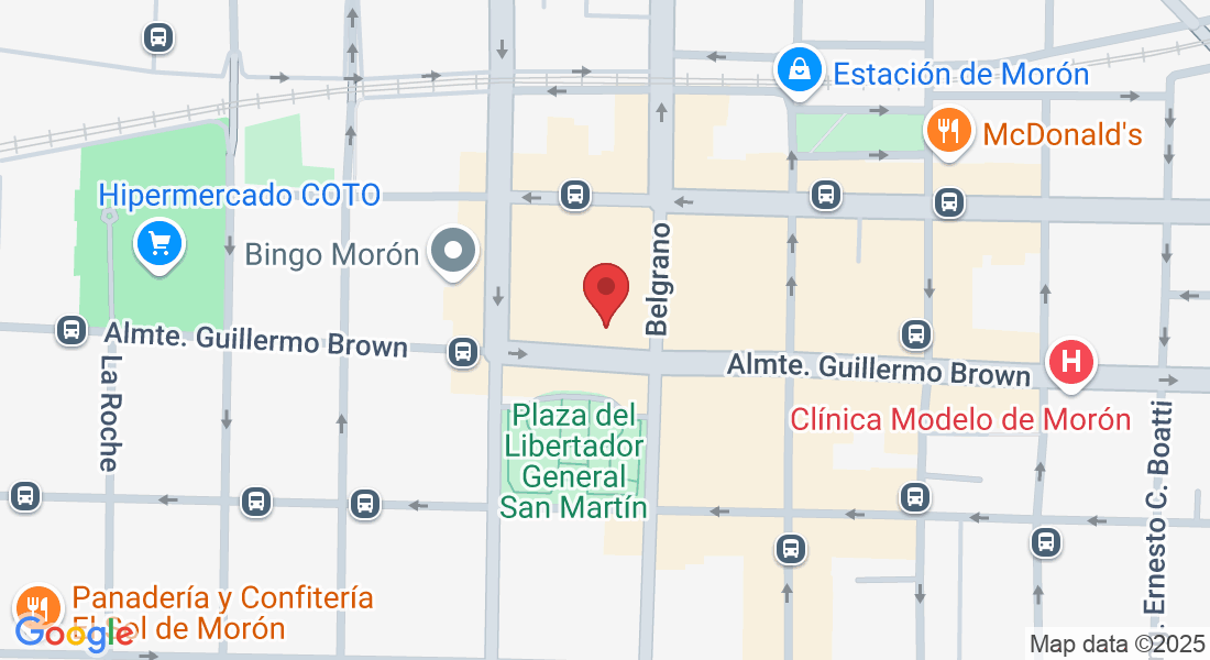 Almte. Guillermo Brown 929, B1708 Morón, Provincia de Buenos Aires, Argentina