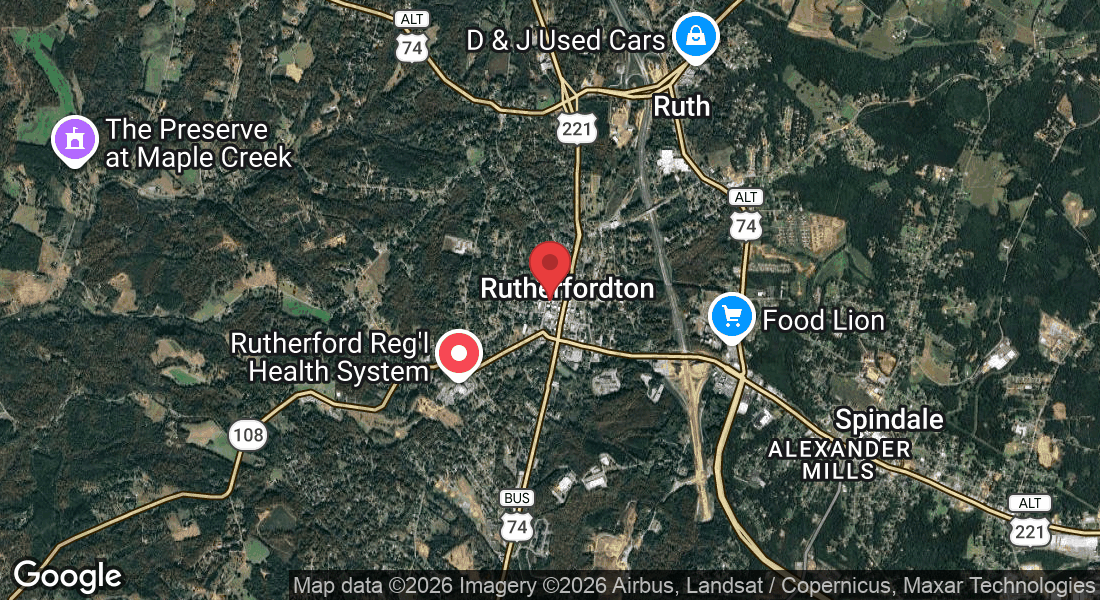 142 N Washington St, Rutherfordton, NC 28139, USA