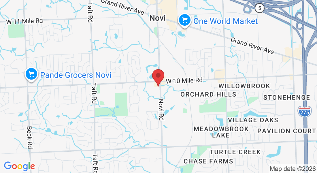 23975 Novi Rd # A101, Novi, MI 48375, USA