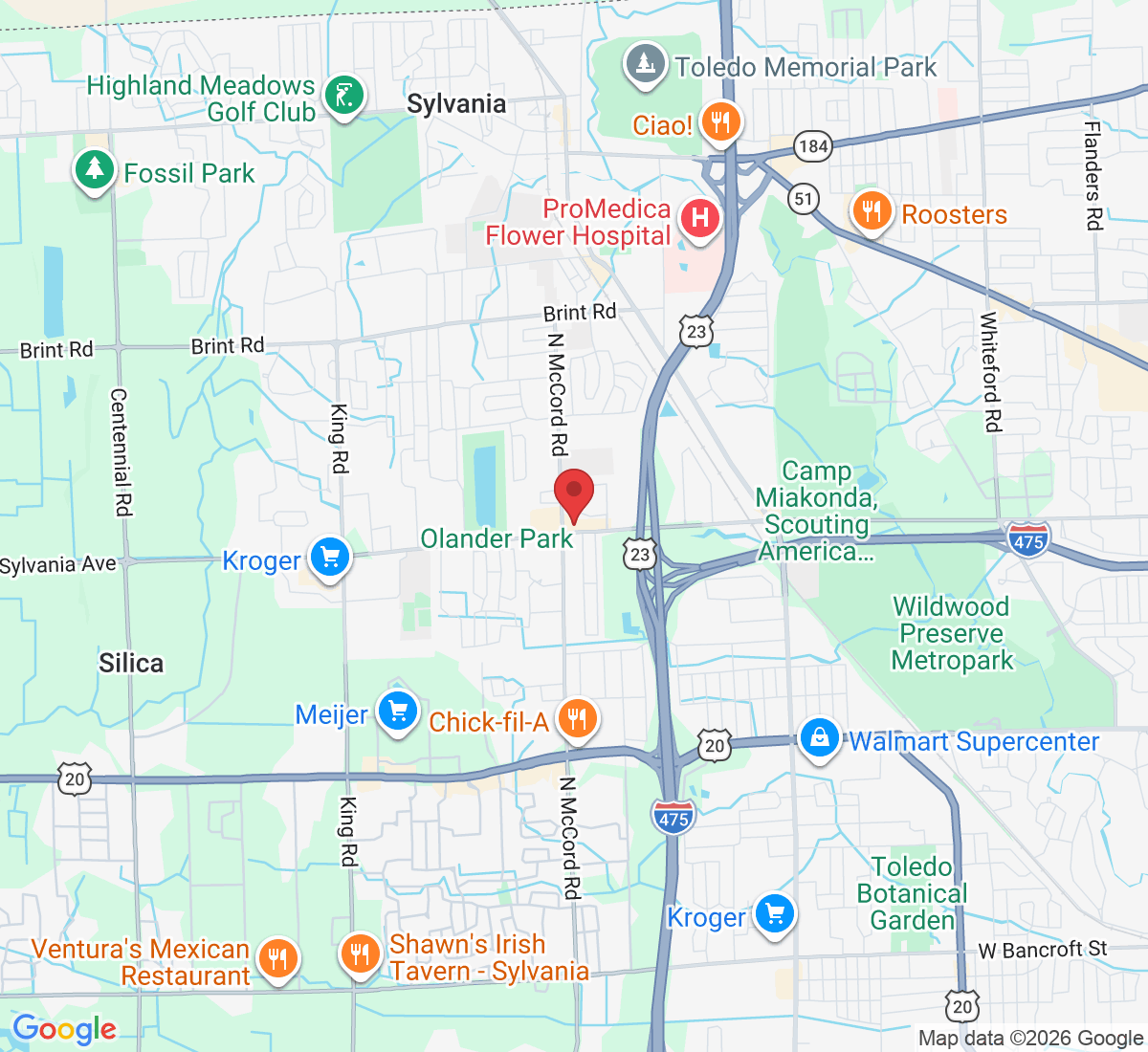 6600 W Sylvania Ave, Sylvania, OH 43560, USA