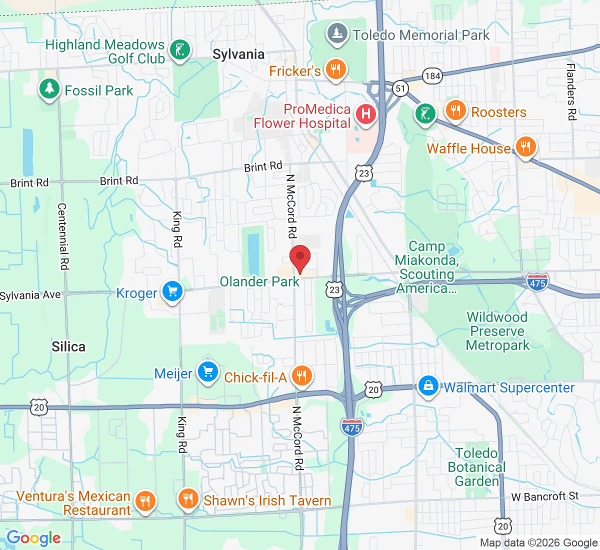 6600 W Sylvania Ave, Sylvania, OH 43560, USA