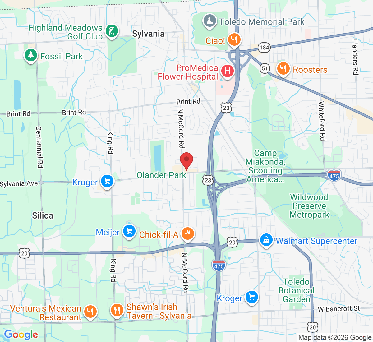6600 W Sylvania Ave, Sylvania, OH 43560, USA