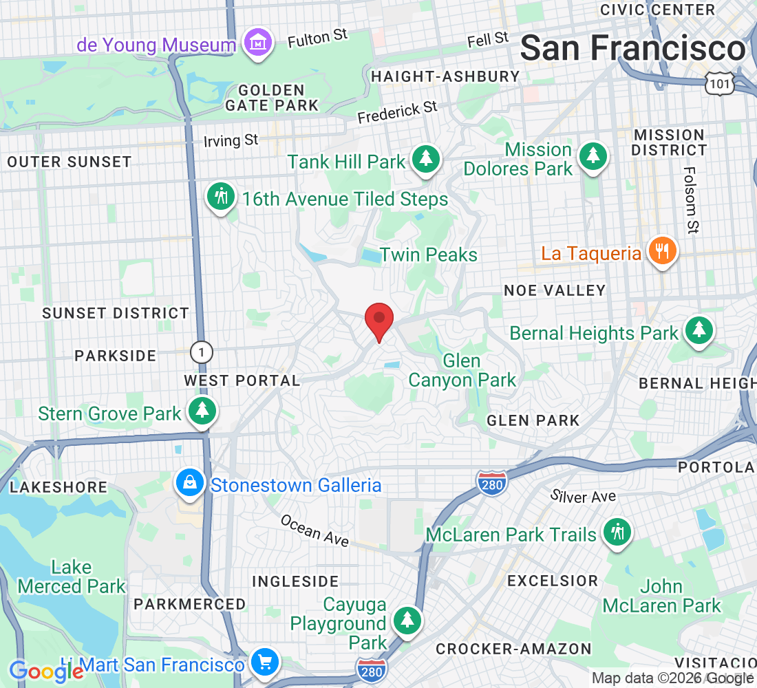 21 Evelyn Way, San Francisco, CA 94127, USA