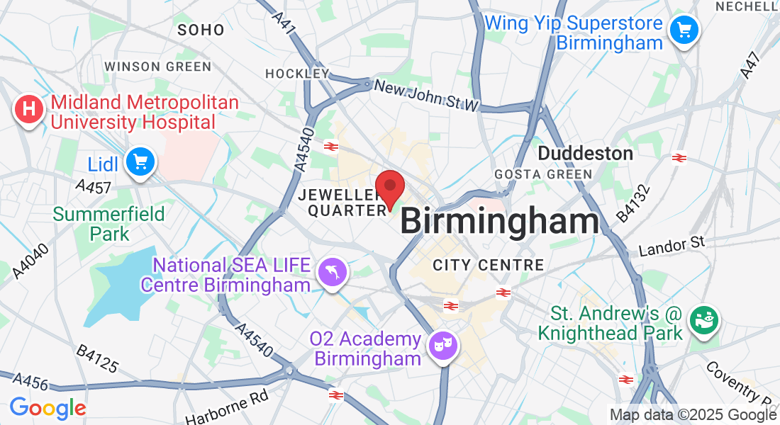 Studio 9, 50-54 St Paul's Square, Birmingham B3 1QS, UK