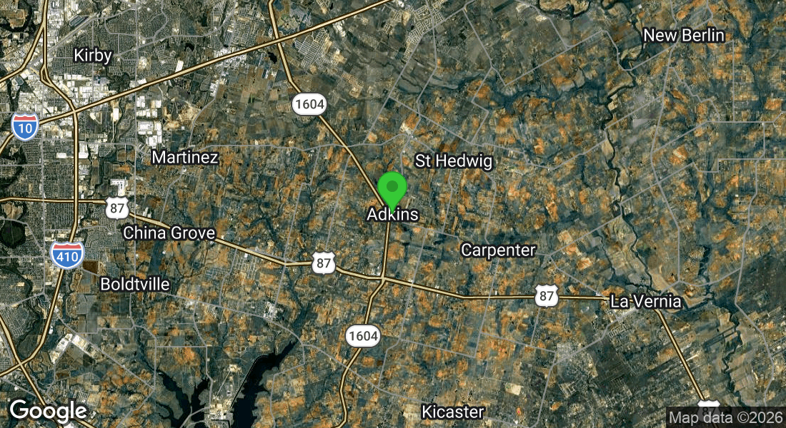 Adkins, TX 78101, USA
