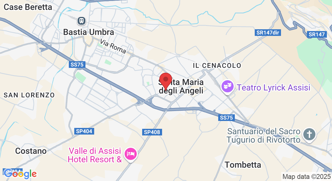 Via Armando Diaz, 6, 06081 Santa Maria degli Angeli PG, Italia