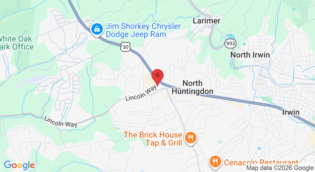 40 Lincoln Way #325, North Huntingdon, PA 15642, USA