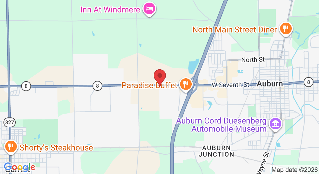 2146 IN-8, Auburn, IN 46706, USA