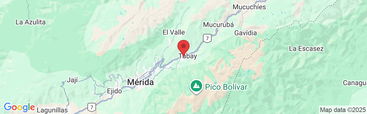 JWJC+2WR, Tabay 5116, Mérida, Venezuela