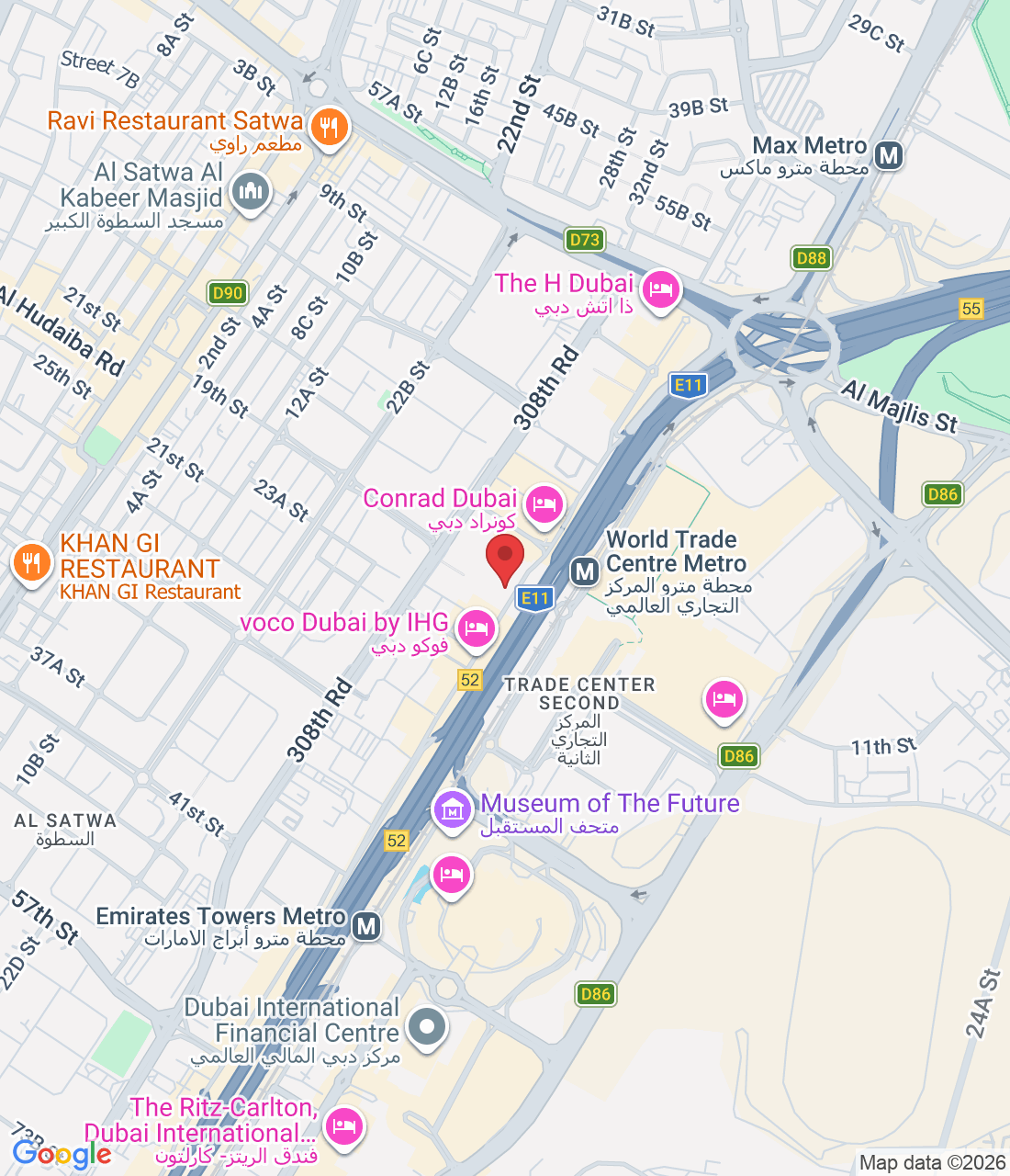 Park Place Tower - Office No 401 Sheikh Zayed Rd - Trade Center First - Dubai - United Arab Emirates