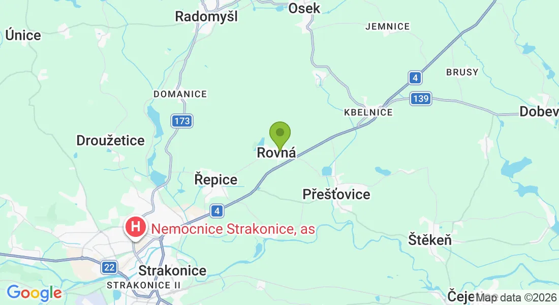 Rovná 4, 386 01 Rovná, Česko