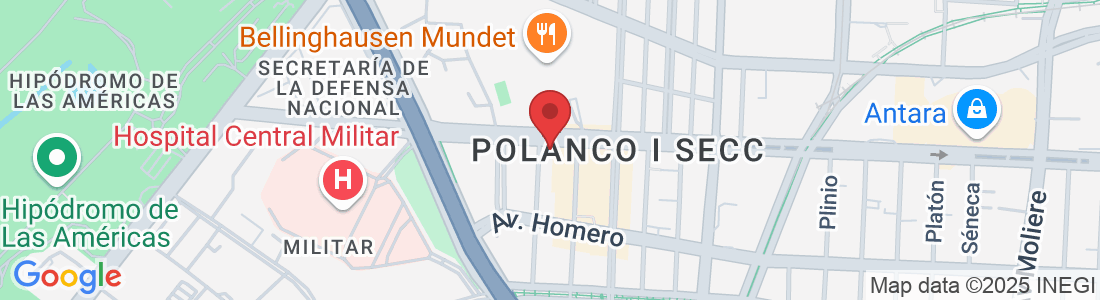 Av. Ejército Nacional Mexicano 1112, Polanco, Polanco I Secc, Miguel Hidalgo, 11510 Ciudad de México, CDMX, México