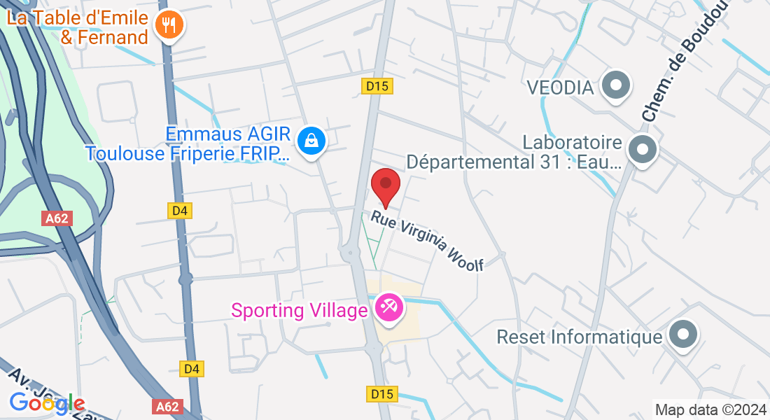 14 Rue Virginia Woolf, 31200 Toulouse, France
