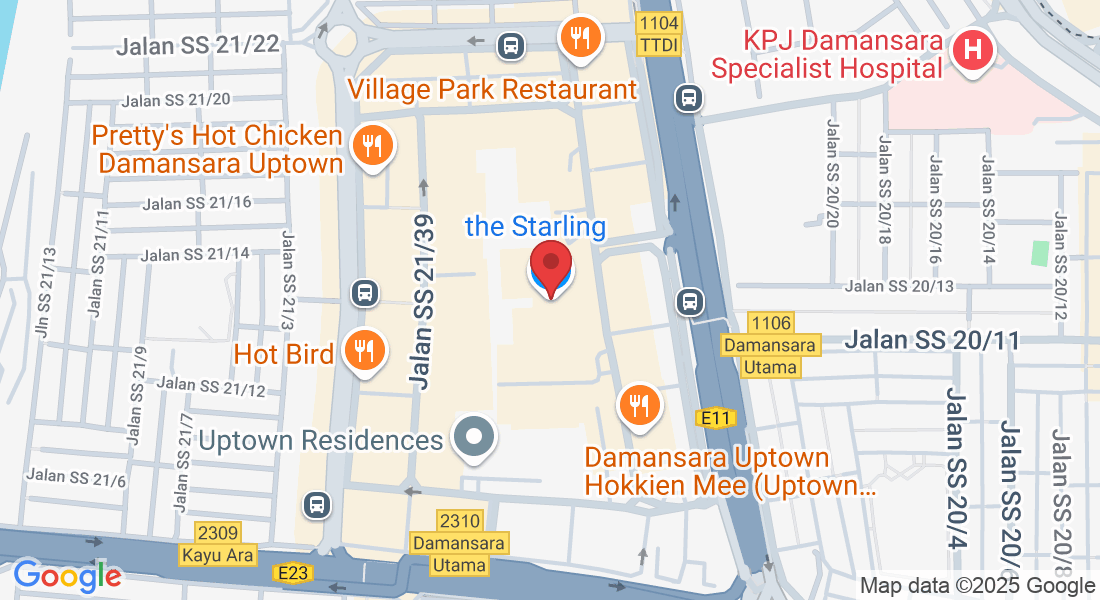 6, Jalan SS 21/37, Damansara Utama, 47400 Petaling Jaya, Selangor, Malaysia