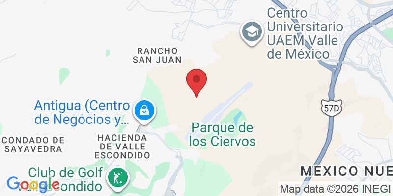 Boulevard Rancho San Juan Lote 1 manzana 73, Manzana 006, Atizapan de Zaragoza Zona Esmeralda,Fraccionamiento Rancho San Juan, Valle Escondido y Club de Golf Valle Escondido, 52938 Cdad. López Mateos, Méx., México