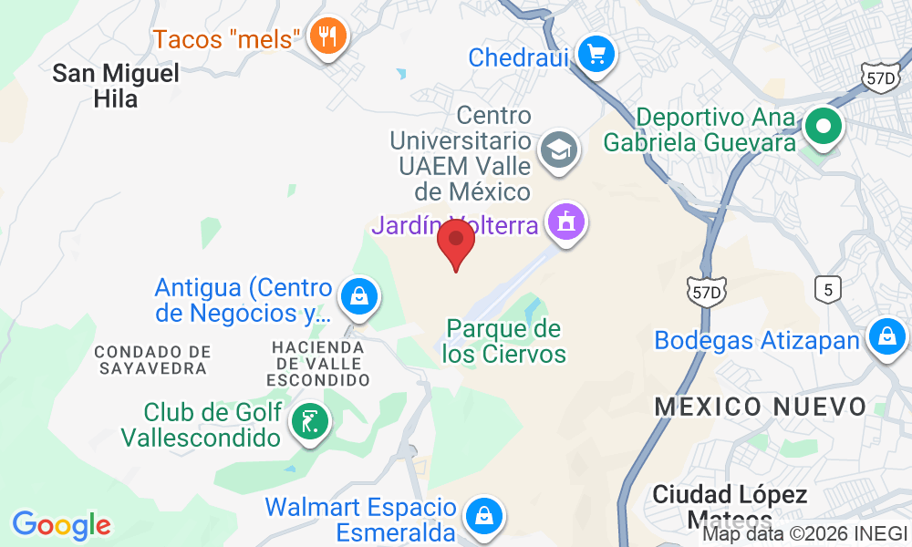 Boulevard Rancho San Juan Lote 1 manzana 73, Manzana 006, Atizapan de Zaragoza Zona Esmeralda,Fraccionamiento Rancho San Juan, Valle Escondido y Club de Golf Valle Escondido, 52938 Cdad. López Mateos, Méx., México