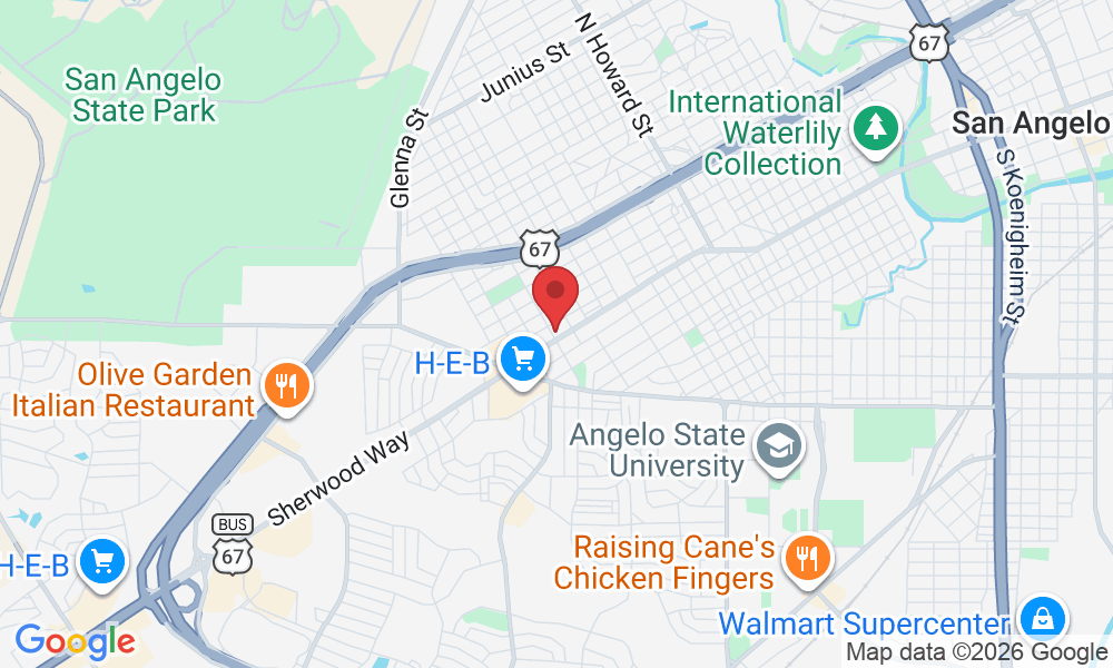 2926 Sherwood Way, San Angelo, TX 76901, USA