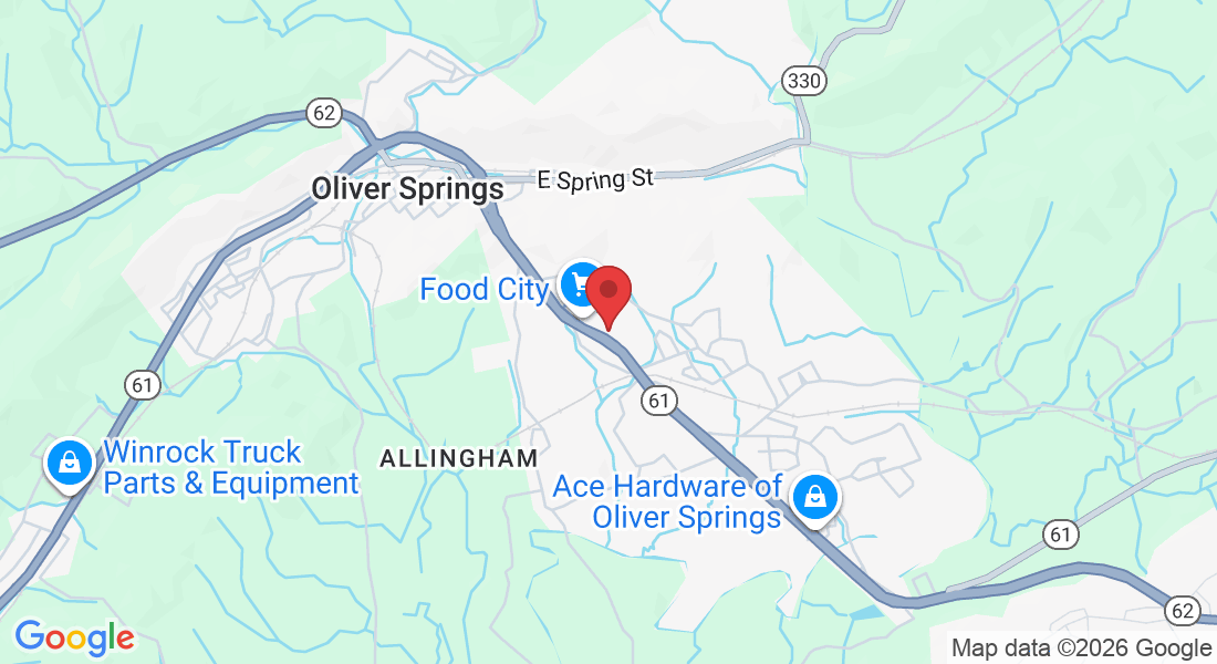 560 E Tri County Blvd, Oliver Springs, TN 37840, USA